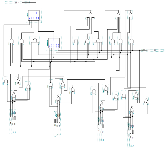 4-bit Adder Circuit Diagram